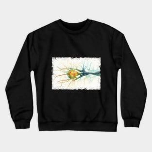 Abstract Human nerve cell Crewneck Sweatshirt